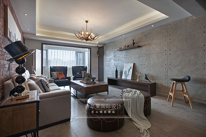 loft客廳裝修實景圖