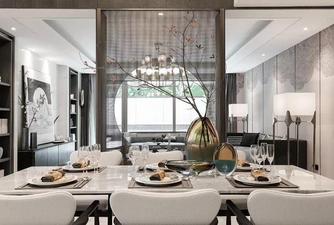 無(wú)錫紫蘋(píng)果裝飾 大平層