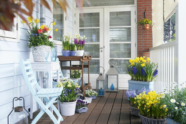 陽(yáng)臺(tái)變大花園