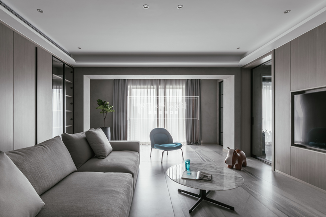 現(xiàn)代簡約裝修案例，體現(xiàn)年輕人的活力！